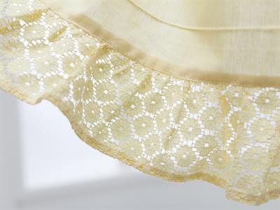 Lace 1 КУХНЕНСКА ПРЕСТИЛКА С дантела 60x80 cm Yellow.