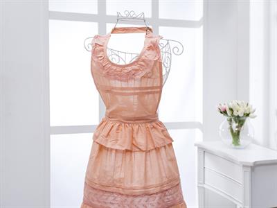 Lace 2 КУХНЕНСКА ПРЕСТИЛКА С дантела Pink