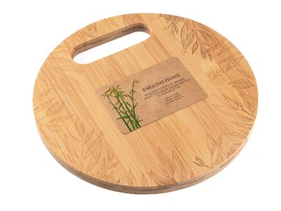 Lacework ДЪСКА ЗА РЯЗАНЕ Кръгла Бамбук Beige