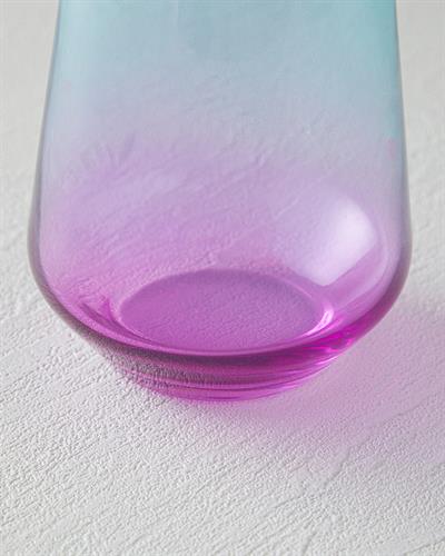 Lacy Чаша 3 бр. Стъкло 425 мл Син