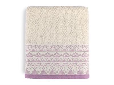 Lacy ХАВЛИЯ ЗА ЛИЦЕ Жакардов 50x76 cm Purple.