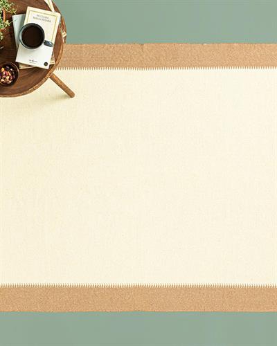 Lara Purl Weaved Rug 120x180 cm Cream-Beige