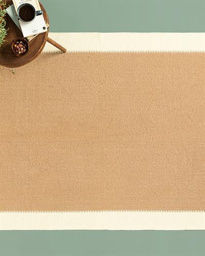 Lara Purl Килим Тъкан, Кремово-Бежово, 60 X 100 Cm