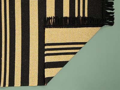 Lara Tiar Килим Тъкан, Кремаво Черно, 160 X 230 Cm