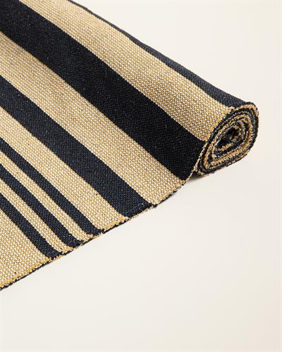 Lara Tiar Килим Тъкан, Морско Синьо - Кремаво, 160 X 230 Cm