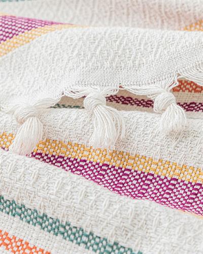 Laria Кувертюра За Легло Двоен Тъкан 240x260 см Оранжев