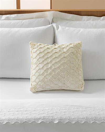 Laris Спално Бельо Компле Двоен Размер, Памучен Сатен, Бяло, 200 X 220 Cm