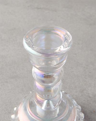 Larisa Свещник 8 cm Блясък ирис