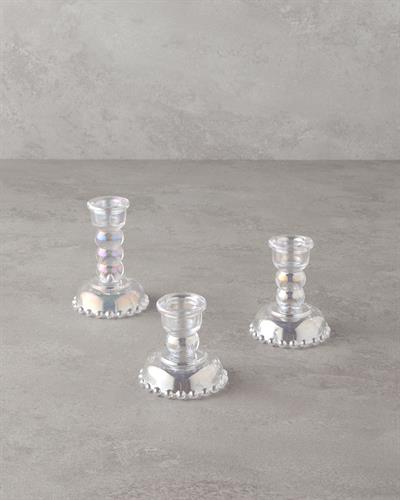 Larisa Свещник 9,5 cm Блясък ирис