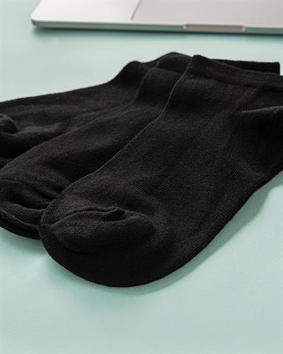 Lauri Чорапи Мъжки 3 Бр., Памучен, Черно, 40-44