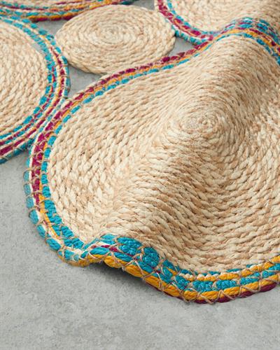 Lauri Декоративен Килим От Юта 90x150 cm Многоцветен