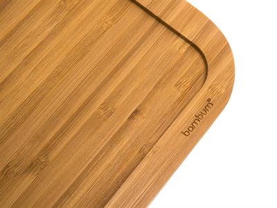 Lavi КУТИЯ ЗА СЪХРАНЕНИЕ Правоъгълна Бамбук Transparent