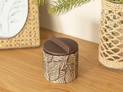 Leaf Scented Candle 260 G Brown