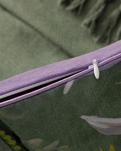 Leaf Декоративна Възглавница 45x45 см Зелен