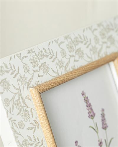 Leafy Рамка 13x18 см Бежов