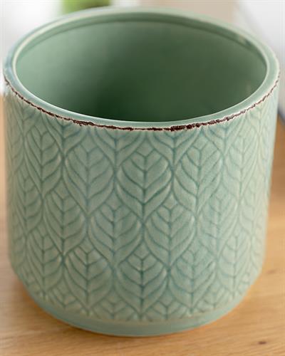 Leafy Саксия 16.4x16.4x14.7 см Зелен