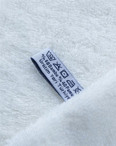 Leafy Кърпа За Ръце Бамбук 30x50 см Кремав