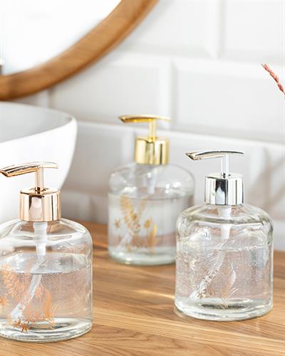 Leafy ДОЗАТОР ЗА ТЕЧЕН САП 8x14 cm Златисто