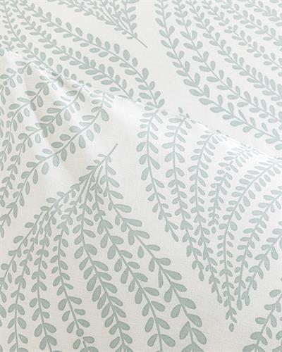 Leafy Braid Калъфка За Възглавница 2 бр. Памучен 50x70 см Селадон