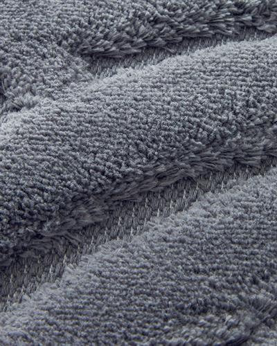 ПОСТЕЛКА ЗА БАНЯ КО Памук Памучен Тъмно сиво