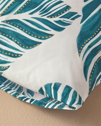 Leafy Wonder Калъфка За Възглавница 2 бр. Лесно за гладене 50x70 см Зелен