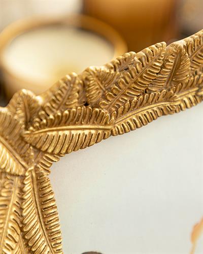 Leaves Рамка 13x18 см Златен