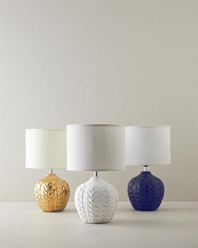 Leaves Абажур Керамика 23x23x39 см Черен