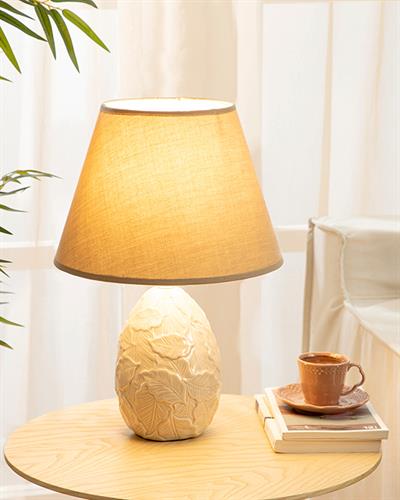 Leaves Абажур 25x25x37 см Кремав