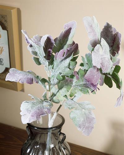 Leaves Изкуствено Цвете Един Стрък Плат 69 см Зелен