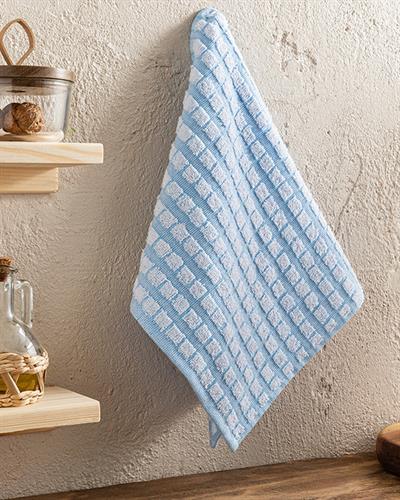 Lega Кърпа За Изсушаване Памучен, Светло Синьо, 30 X 50 Cm