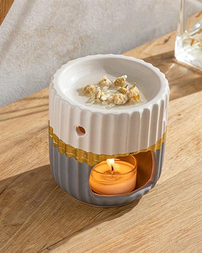 Leila Кадилница Сиво, 9 X 9 X 9,7 Cm