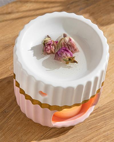 Leila Кадилница Розово, 9 X 9 X 9,7 Cm