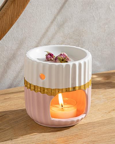 Leila Кадилница Розово, 9 X 9 X 9,7 Cm