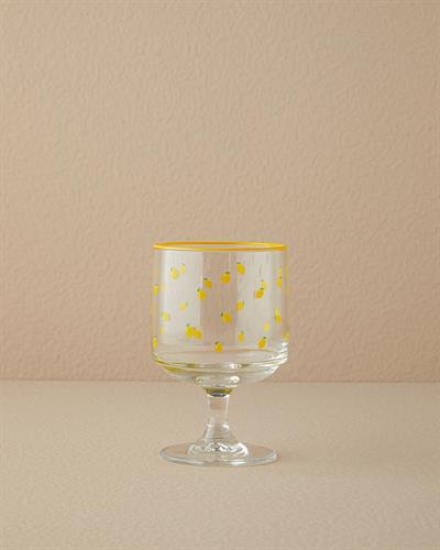 Lemon Blossom Чаша 3 бр. Стъкло 300 мл Жълт