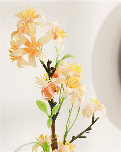 Lemon Blossom Изкуствено Цвете 46 см Жълт