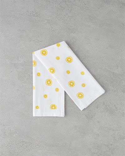 Lemons Кърпа За Сушене Памук 30x50 см Жълт