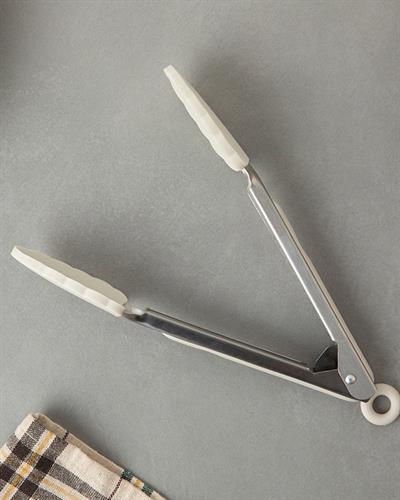 Lena Маса Със Силиконов Край, Стоманен, Кремово, 28 Cm