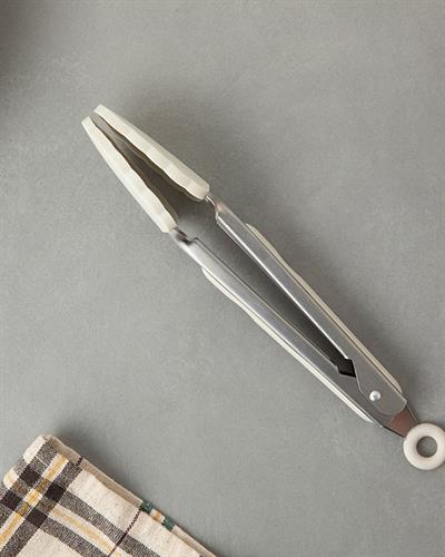 Lena Маса Със Силиконов Край, Стоманен, Кремово, 28 Cm