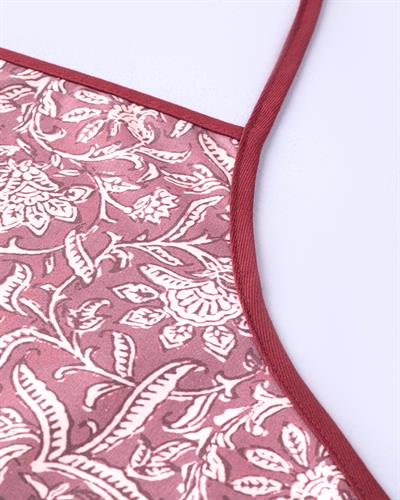 Lenna Кухненска Престилка Устойчив на влага Памучен полиестер 60x75 см Червен