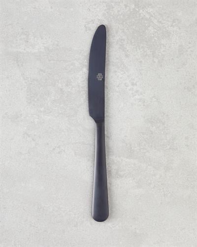 Leptis Комплект Прибори За Хранене 18/10 Неръждаема стомана 18 части за 6 души Черен