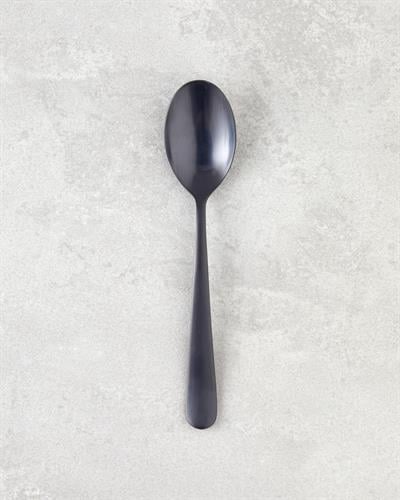 Leptis Комплект Прибори За Хранене 18/10 Неръждаема стомана 18 части за 6 души Черен