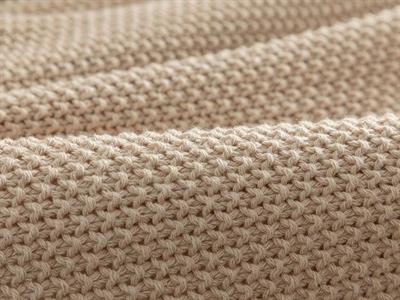 Lerca Шал За Диван Трико 130x170 см Бежов