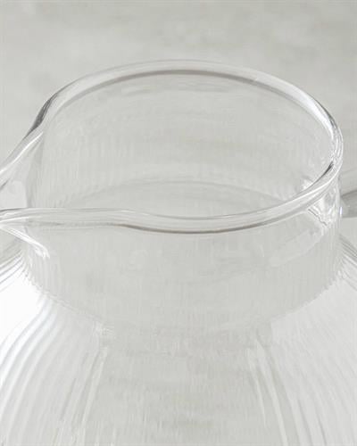 Leslie Кана Боросиликатно стъкло 2200 мл Прозрачен
