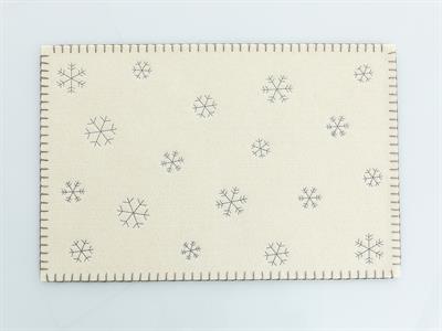 Let it Snow АМЕРИКАНЗКИ СЕРВИЗ 2 комплекта Филц 30x45 cm Light Gray
