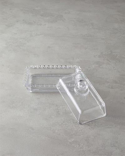 Lia Съд За Масло Стъкло 17x10x10 см Прозрачен