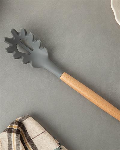 Liana Лъжица За Спагети Силикон 30 см Сив