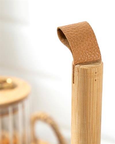 Liana Поставка За Хартияен Бамбук, Бежово, 30 Cm