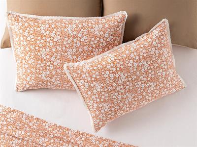 Liberty Bloom Кълъфка За Възглавни 2Бр., Памучен, Оранжево,, 50 X 70 Cm