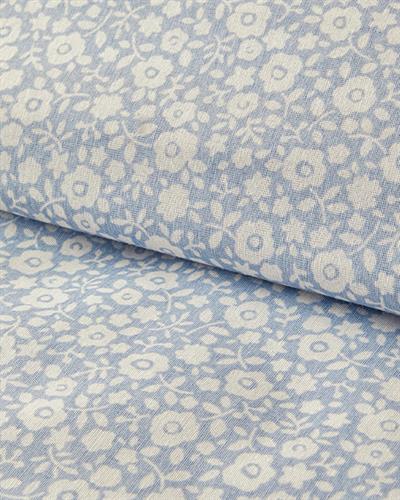 Liberty Blossom Спален Комплект Двоен Лесно за гладене 200x220 см Син