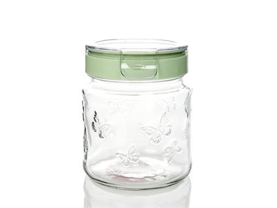 Liena КУТИЯ ЗА СЪХРАНЕНИЕ Единичен Cam 1 Litre Green